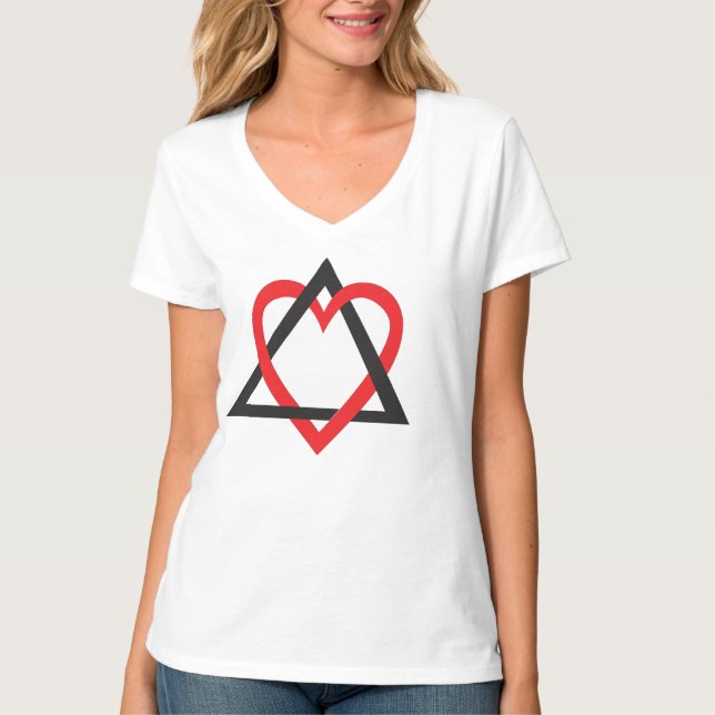 Adoptions-Symbol-T - Shirt (Vorderseite)