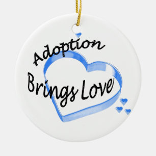 Adoptions-Verzierung Keramikornament