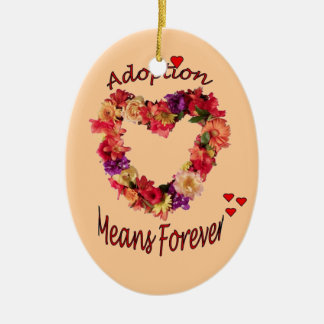 Adoptions-Verzierung Keramikornament