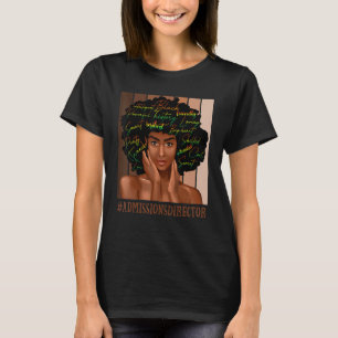 Adoptionsdirektorin Afro Afro American Women Bl T-Shirt