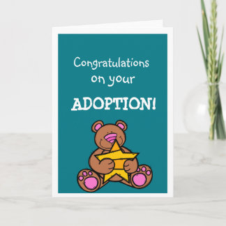 Adoptionsglückwunschgrüße Karte