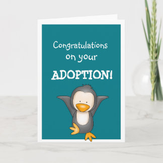 Adoptionsglückwunschgrüße Karte