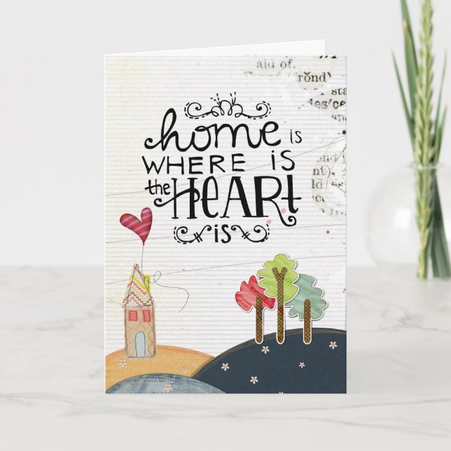 Adoptionsgrüße Karte (Vorderseite)