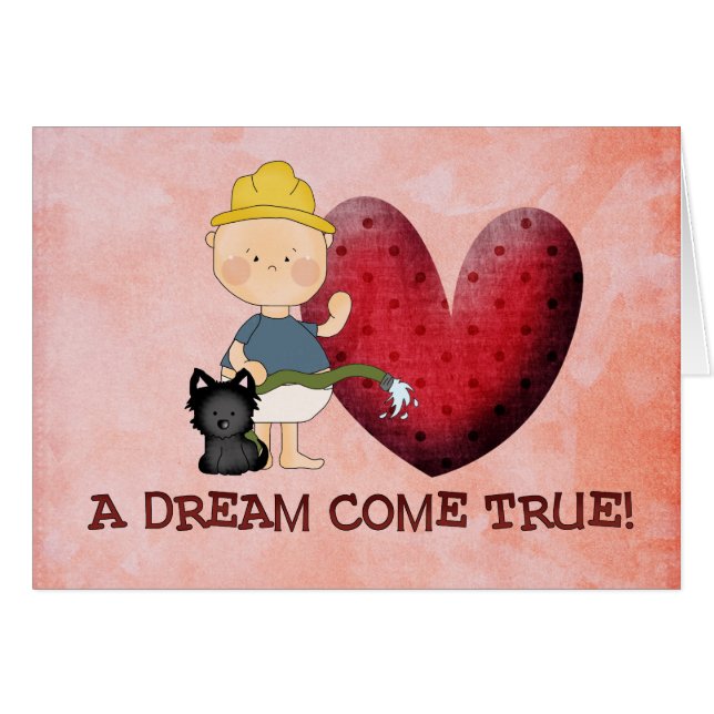 Adoptionskartenmitteilung (Vorderseite (Horizontal))