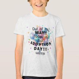 Adoptionstag Tri-Blend shirt
