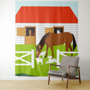 Adoptivmutter Wandteppich