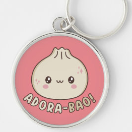 Adora-Bao Niedlich Kawaii Bao Dumpling Pun Lover Schlüsselanhänger