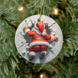 Adorable 3d Weihnachtszeit Keramik Ornament