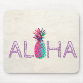 Adorable Aloha Hawaiian Ananas Mousepad