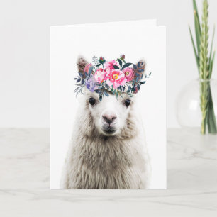 Adorable Alpaca, Geburtstag Karte
