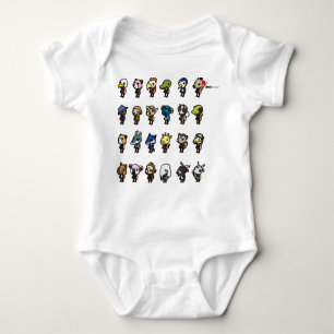 Adorable Animal Friends Baby Bodysuit Baby Strampler