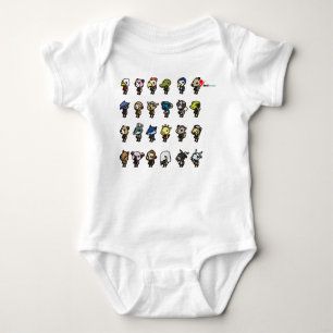 Adorable Animal Friends Baby Bodysuit Strampler