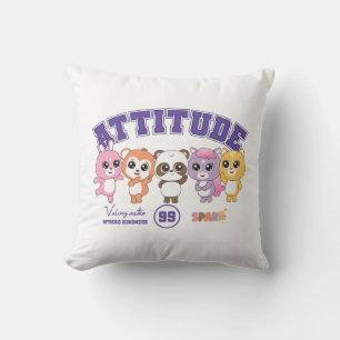 Adorable Animal Friends Throw Kissen