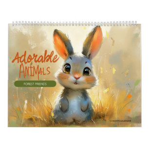 Adorable Animals: Forest Friends 1 Kalender