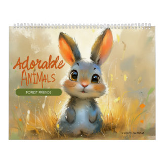 Adorable Animals: Forest Friends 1 Kalender