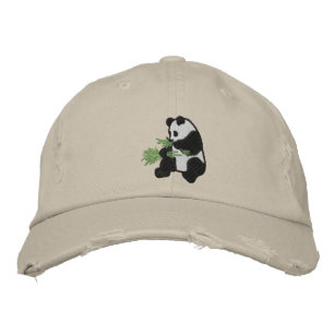 Adorable, anpassbare Panda-Hat Bestickte Kappe