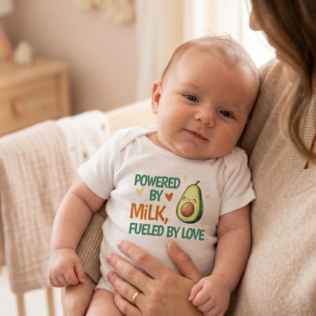 Adorable Avocado Baby Bodysuit Strampler (Von Creator hochgeladen)