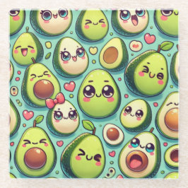 Adorable Avocados Glasuntersetzer