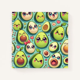 Adorable Avocados Notizbuch
