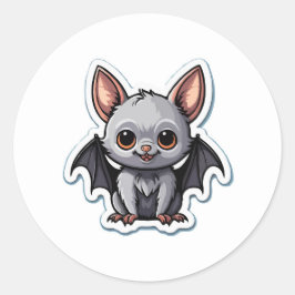 Adorable Baby Bat Sticker - Niedliche Gotische Tie