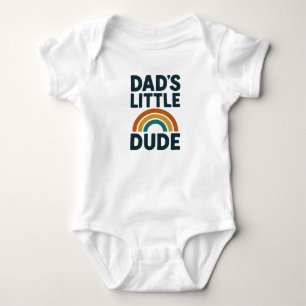 Adorable Baby Bodysuit mit "Vaters Little Typ" Strampler