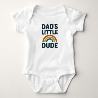 Adorable Baby Bodysuit mit "Vaters Little Typ" Strampler