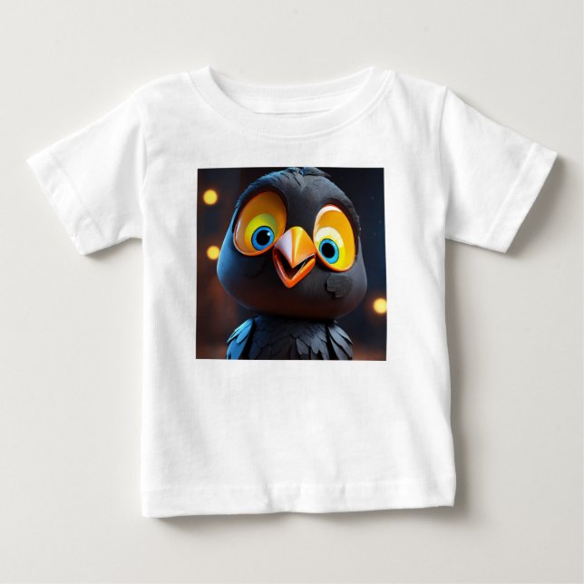 Adorable Baby Crow T - Shirt (Vorderseite)