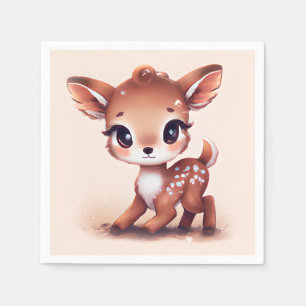 Adorable Baby Deer Serviette