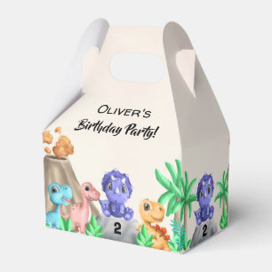Adorable Baby Dinosaurier Geburtstagsparty Gefälli Geschenkschachtel