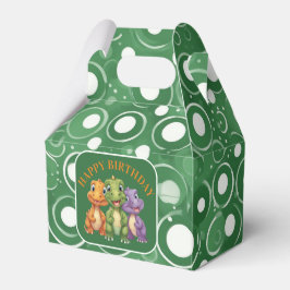 Adorable Baby Dinosaurier's Party Geschenkschachtel