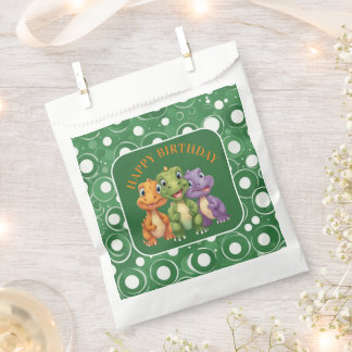 Adorable Baby Dinosaurier's Party Geschenktütchen