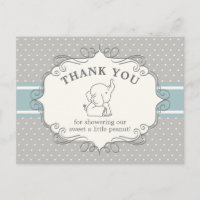 Adorable Baby Elephant | Babydusche Vielen Dank