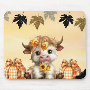 Adorable Baby Heifer Mousepad