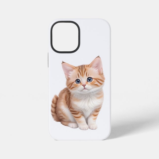 Adorable Baby Kitta Niedlich iPhone Hülle (Rückseite)