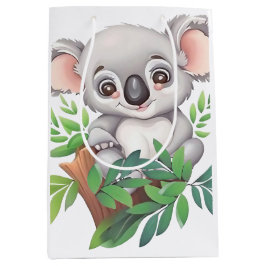 Adorable Baby Koala Bear Mittlere Geschenktüte