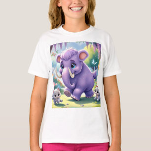 Adorable Baby Mammot Design T-Shirt
