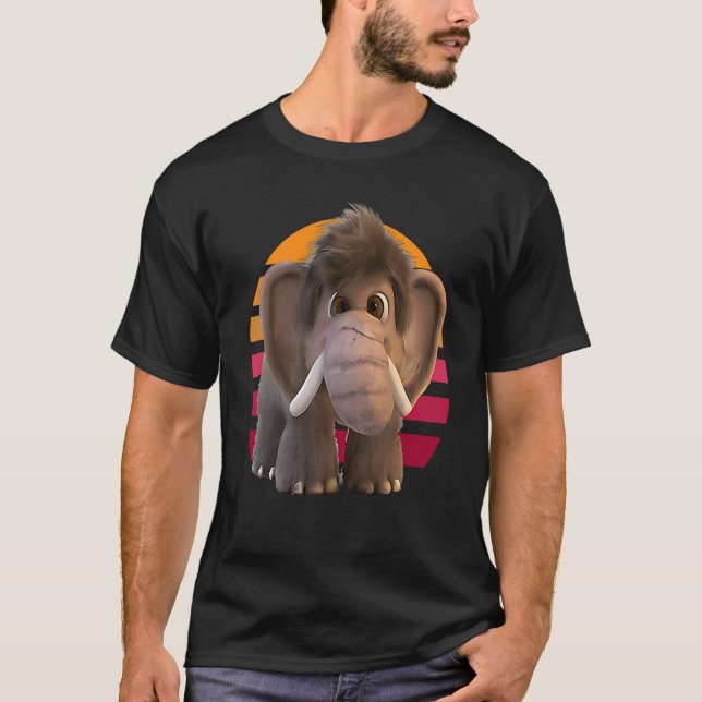 Adorable Baby Mammoth T-Shirt (Vorderseite)