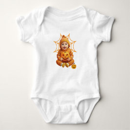 Adorable Baby Pumpkin Outfit für Halloween Baby Strampler