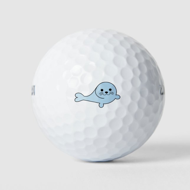Adorable Baby Siegel Golfball (Vorderseite)
