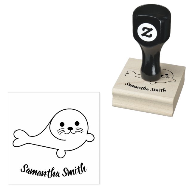 Adorable Baby Siegel Gummistempel (Stempel)