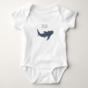 Adorable Baby unter dem Namen Whale Shark Baby Strampler