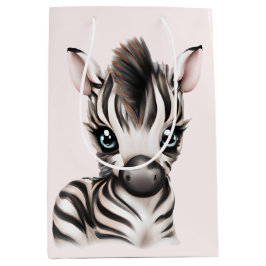 Adorable Baby Zebra Mittlere Geschenktüte