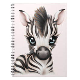 Adorable Baby Zebra Notizblock