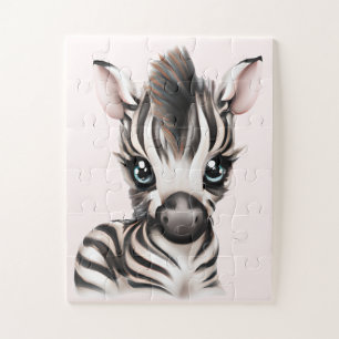 Adorable Baby Zebra Puzzle