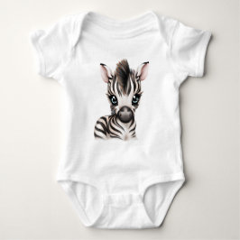 Adorable Baby Zebra Strampler