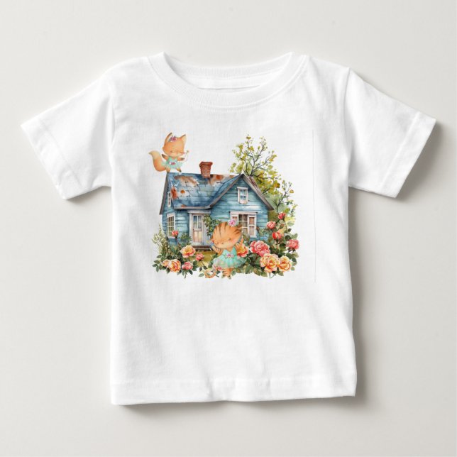 Adorable Ballerinas Baby T-shirt (Vorderseite)