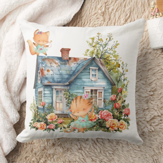 Adorable Ballerinas Kissen (Decke)