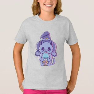 Adorable Bat Hexenkatze T-Shirt