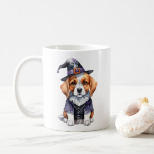 Adorable Beagle Welpen Halloween Spooky Season Kaffeetasse