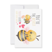 Adorable Bee-Themed Teacher Danke Ihrer Karte - Fu